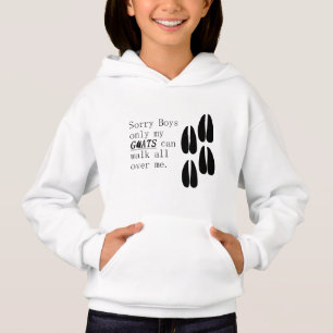 Camiseta Desculpem rapazes, só minhas cabras podem pisar em