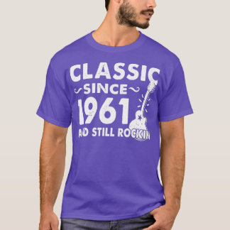Camiseta Desde 1961 E Ainda Rockin