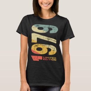 Camiseta Desde 1979, Ano 1979, Estética de Nascimento 1979