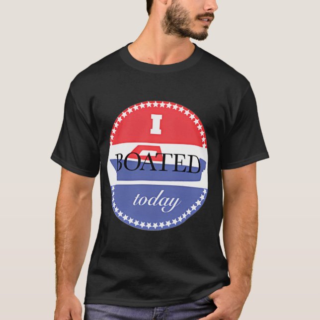Camiseta Desejando que eu estivesse pescando â€“ Cômico de  (Frente)