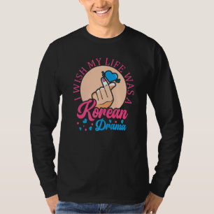 Camiseta Desejo a minha Roupa de cultura coreana