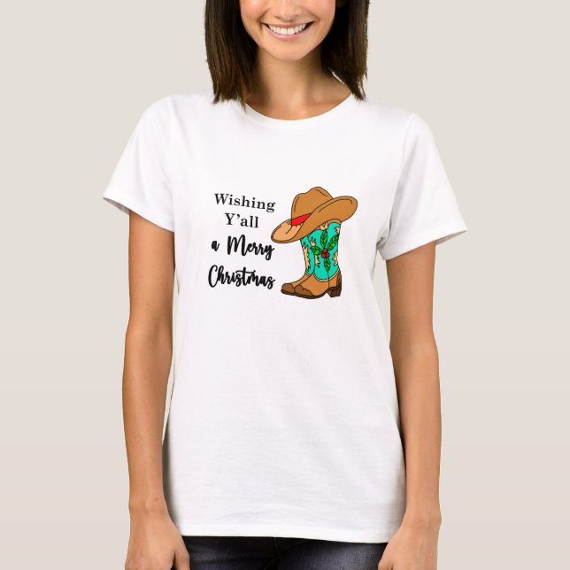 Camiseta Desejo a todos um Feliz Natal (Frente)