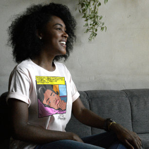 Camiseta Desejo da Meia-Noite Corações Solitários Quadrinho