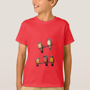 Camiseta Desejo de jardim entrelaçado