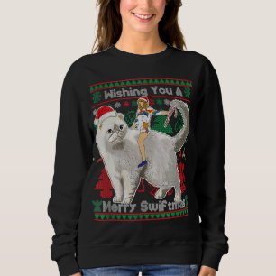 Camiseta Desejo-Lhe Uma Feliz Swiftmas Feia De Natal