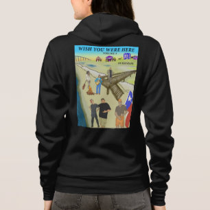 Camiseta Desejo Que Você Estivesse Aqui 3 Com Zíper