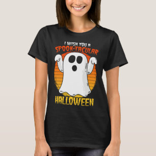Camiseta Desejo-te um Espetacular Halloween Assustador de F