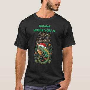 CAMISETA DESEJO UM NATAL IGUANA MERRY