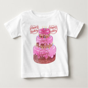 Camiseta Desejos de aniversário