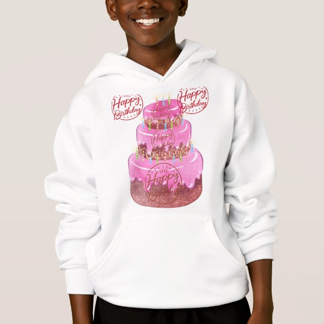 Camiseta Desejos de aniversário (Frente)