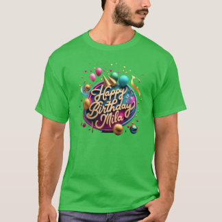 Camiseta Desejos de aniversário encantadores da Milas amigo