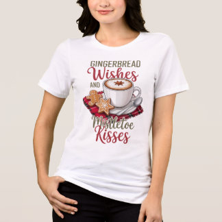 Camiseta Desejos de Pão de Mel e Beijos de Visco Natal