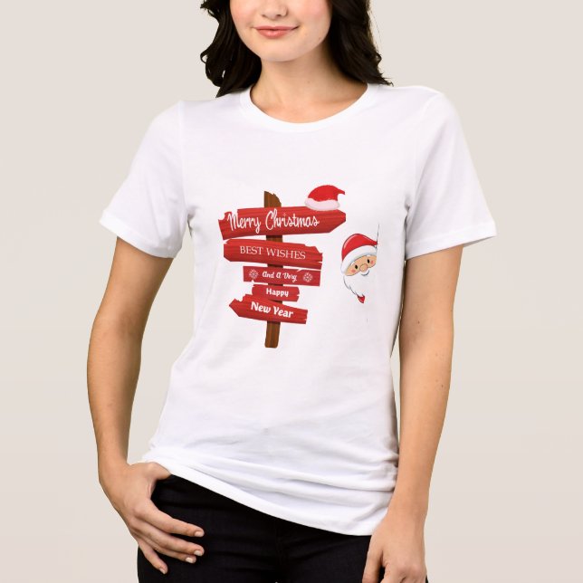 Camiseta Desejos de Placa de Madeira (Frente)