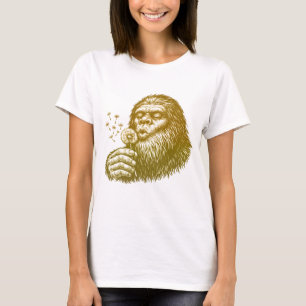 Camiseta Desejos Sopranos Piada Bigfoot Sasquatch Humor