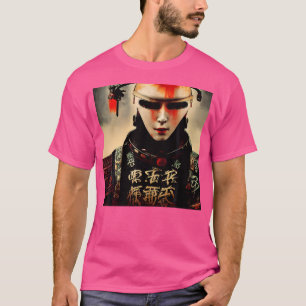 Camiseta Desel Punk Samurai Guerreiro Edo Art