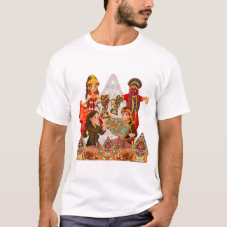 Camiseta desempenho cultural javanês