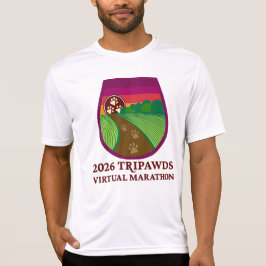 Camiseta Desempenho da Maratona Tripawds 2026 