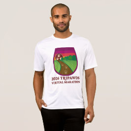 Camiseta Desempenho da Maratona Tripawds 2026
