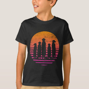 Camiseta Desempenho de suricata retrô