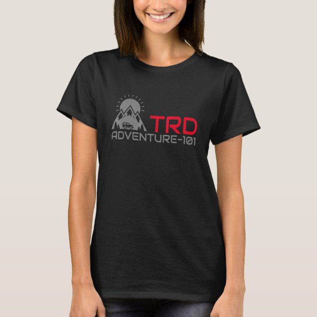 Camiseta DESEMPENHO DE TRD DA ESTRADA 1 DA Adventure 101 (Frente)