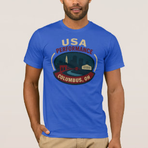 Camiseta Desempenho EUA Columbus