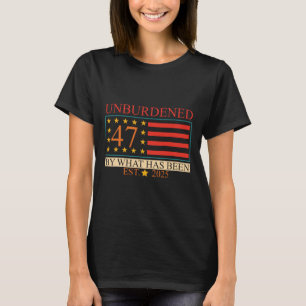 Camiseta Desencarregado 47 Pelo Que Foi Est. 2025 Trump EUA