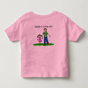 Camiseta Desenhadora De Menina De pai (Personaliza