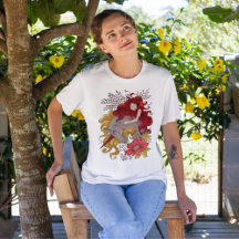 Desenhando Bonito Garota E Unicórnio Mágico