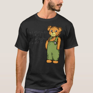 Camiseta Desenhar de Ransroom Memória do Urso Corduroy Infe