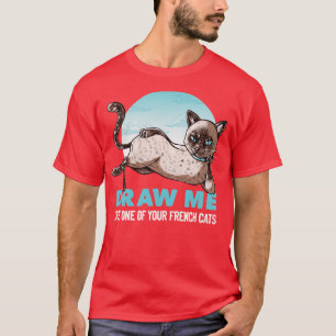 Camiseta Desenhar-Me Como Uma De Suas Garotas Francesas Que