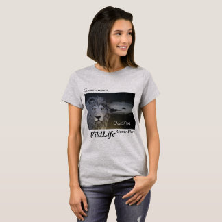 Camiseta Desenhista na moda T/Shirt dos animais selvagens