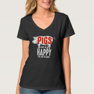 Camiseta Desenho Agrícola Para Suinocultor