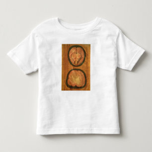 Camiseta Desenho anatômico do cérebro humano