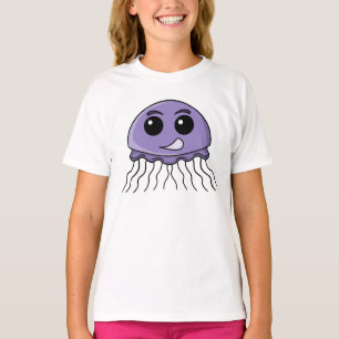 Camiseta Desenho Animado Amigo Geleia Lilás