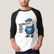 Desenho Animado da Vida do Bulldog Inglês Legal