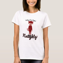 Camiseta Desenho animado de diabo travesso