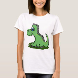 Camiseta desenho animado de dinosaurio