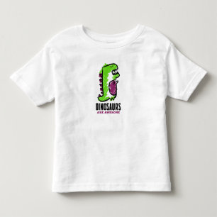 Camiseta Desenho animado de dinossauro fofo