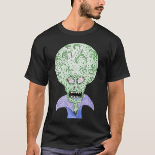 Camiseta Desenho animado de ficção científica de alienígena