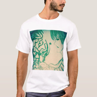 Camiseta desenho animado do monstro verde yaei manga