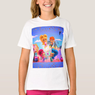 Camiseta desenho animado infantil