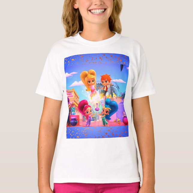 Camiseta desenho animado infantil (Frente)