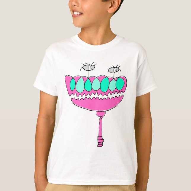 Camiseta Desenho antropomorfo de fantasia (Frente)