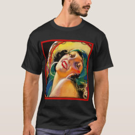 Camiseta Desenho artístico de uma língua