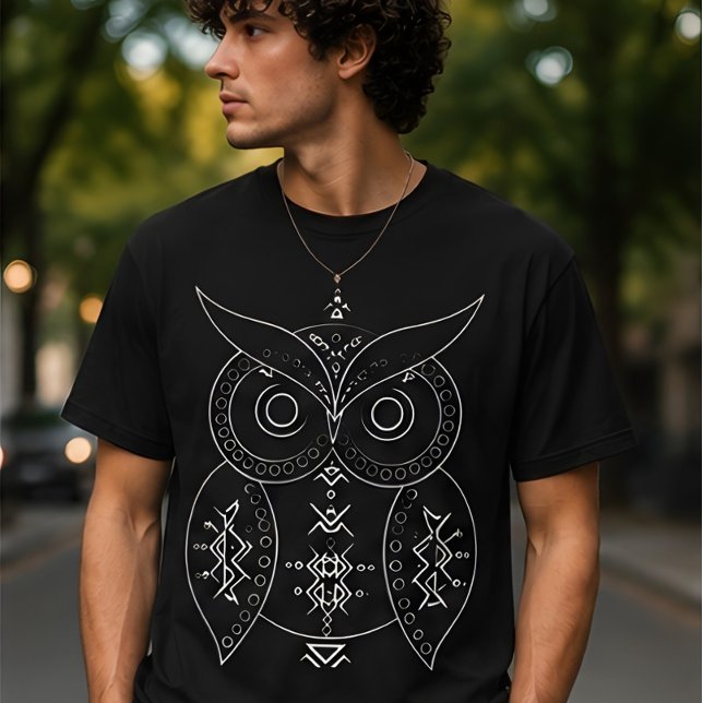 Camiseta Desenho artístico simples (Criador carregado)