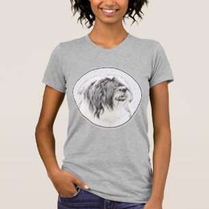 Camiseta Desenho Collie Com Carapaça - Arte Cachorra Origin