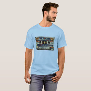 Camiseta Desenho Cristão Patriótico Fé Guia Liberdade