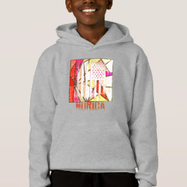 Camiseta Desenho da Bandeira Nacional Americana Murica