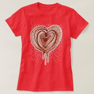 Camiseta Desenho da Bomba Muscular (do coração)