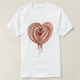 Camiseta Desenho da Bomba Muscular (do coração)